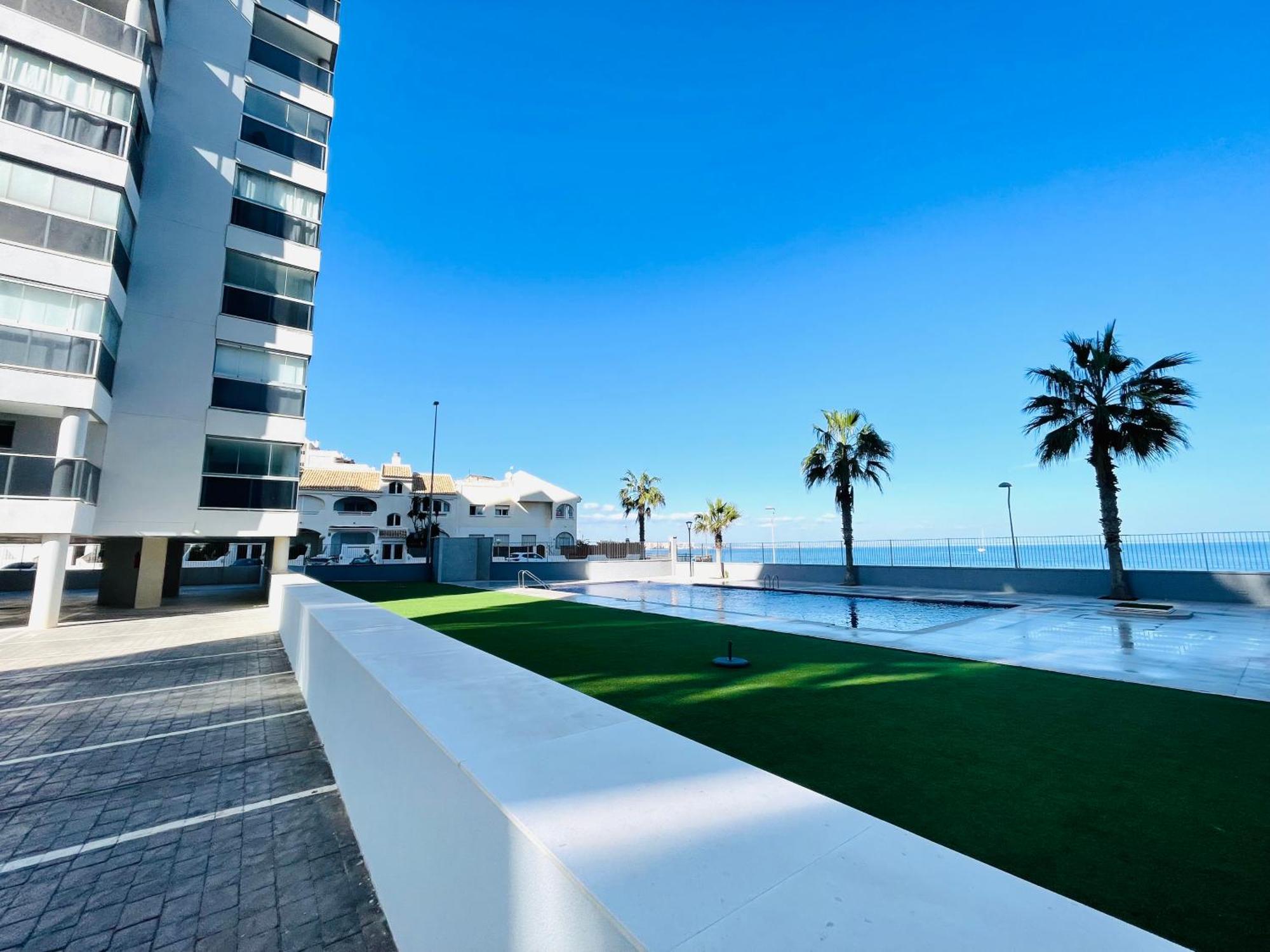 Apartamento En Primera Linea Con Vistas A La Playa Ensenada Del Esparto Del Residencial Vina Del Mar Διαμέρισμα Λα Μάνγκα Δελ Μαρ Μενόρ Εξωτερικό φωτογραφία