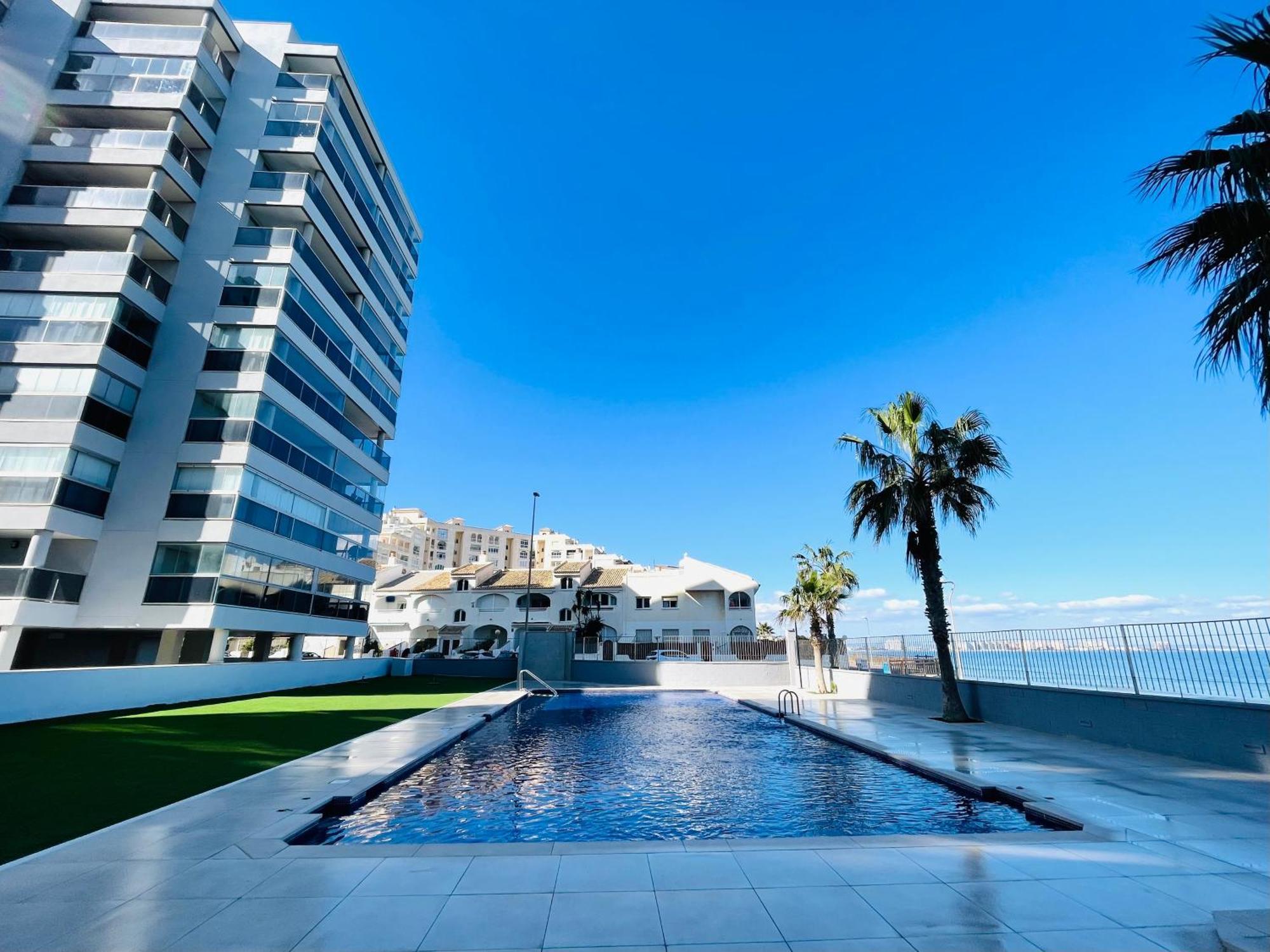 Apartamento En Primera Linea Con Vistas A La Playa Ensenada Del Esparto Del Residencial Vina Del Mar Διαμέρισμα Λα Μάνγκα Δελ Μαρ Μενόρ Εξωτερικό φωτογραφία